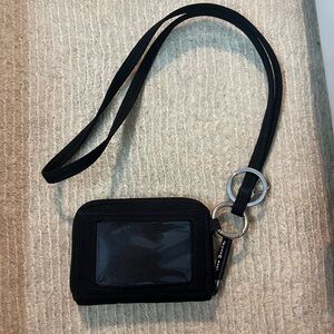Vera Bradley Black Wristlet Wallet